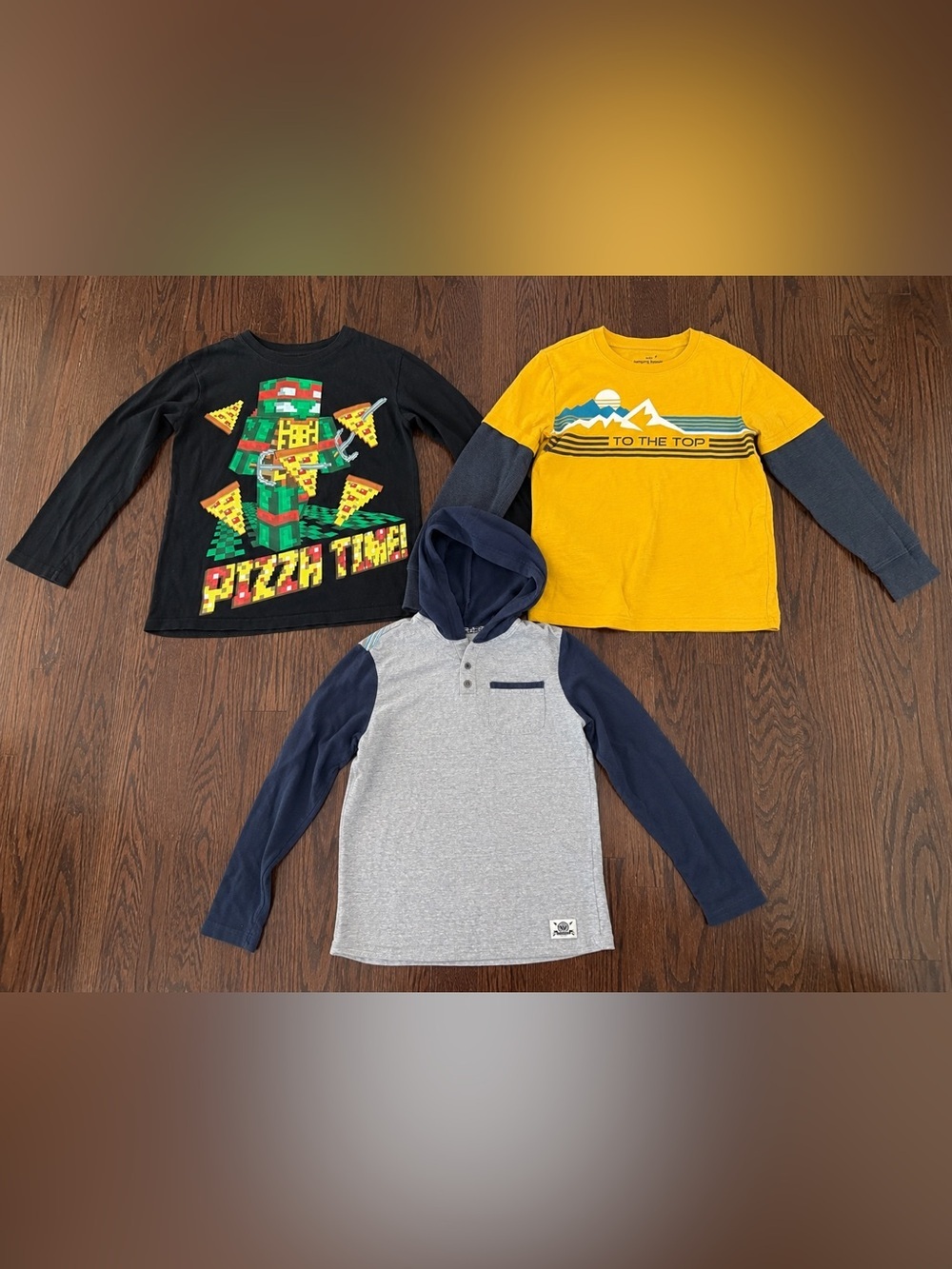 Boys Long Sleeve Shirt Bundle Size 7/8